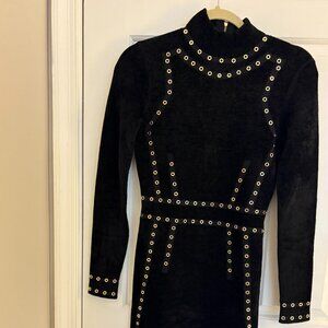 Ronny Kobo Black Kelly Dress Small